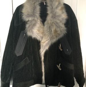 WOMANS FREE PEOPLE MOTO JACKET